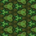 thumbnail image 1 of Ahgly Company Machine Washable Indoor Square Transitional Dark Lime Green Area Rugs, 5' Square, 1 of 7