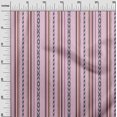 thumbnail image 2 of oneOone Viscose Jersey Fabric Stripe Ikat Print Sewing Fabric BTY 60 Inch Wide, 2 of 4