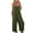 AD-Army Green, variant on QATAINLAV Womens Casual Sleeveless Strap Jumpsuits with Pockets Loose Fit Pleated Wide Leg Romper Solid Casual One Piece Jumper Pants Vacation Outfits Red S Today Sales