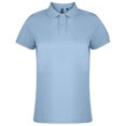 thumbnail image 1 of Asquith & Fox Womens Plain Short Sleeve Polo Shirt, 1 of 2