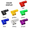 thumbnail image 4 of Becaristey 3 Pieces/Set Car Spark Plug Wire Separator Aluminum Electrical Cable Clamp Ignition Clip Auto Decoration Automobile Red, 4 of 6