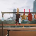 thumbnail image 5 of 10pcs Skirt Hangers with Adjustable Clips Pant Hangers Plastic Pants Hangers, 5 of 5