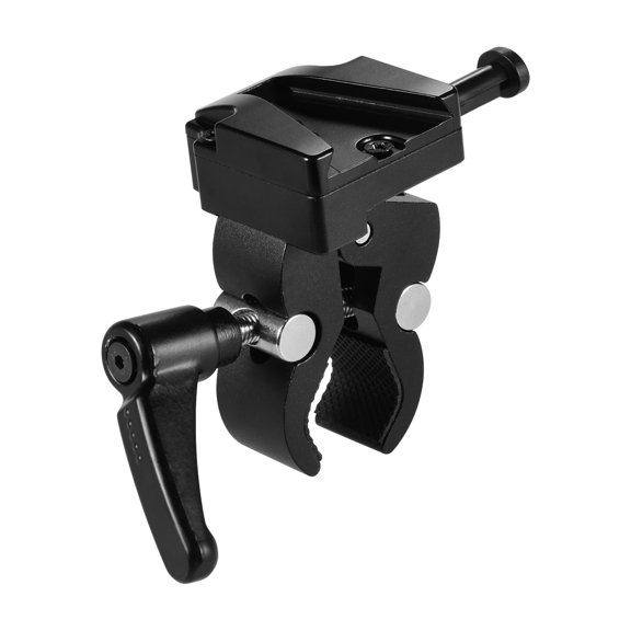 FlyFlise V-Mount Battery Adapter with Clamp for Mounting to Light Stand Tripod 1.2Kg Load Capacity