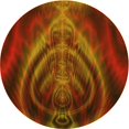 thumbnail image 1 of Ahgly Tapis Rond Lavable en Machine Intérieur Transitionnel Acajou Brun, 6 Pieds Rond, 1 of 7