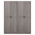 thumbnail image 1 of Manhattan Comfort Hopkins Garde-Robe de Rangement Moderne 3.0 Gris - Ensemble de 2, 1 of 4