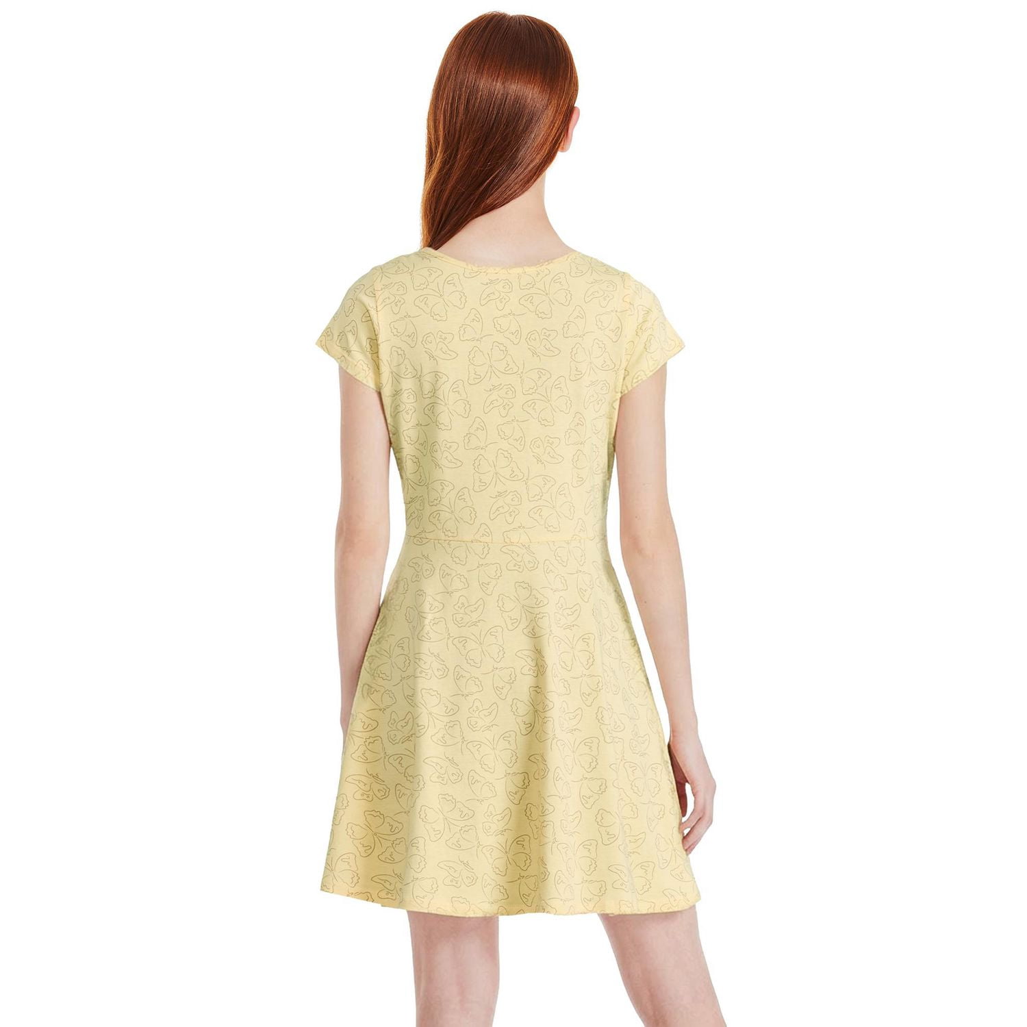 Robe patineuse à manches courtes George pour filles