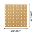 thumbnail image 1 of Cavity Panel Wall Display Decoration Perforation-free Tabletop Kitchen Household Storage Plastic Can Be Combined Shelving 1 tablet, 1 of 2