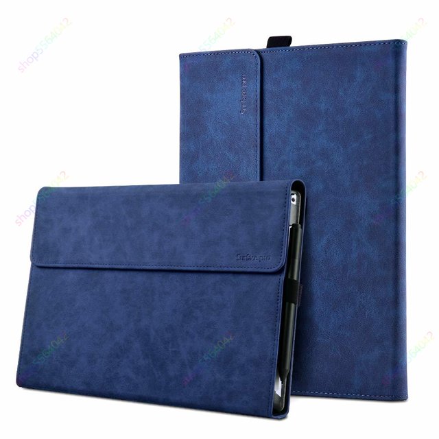 Magnetic Stand Folio Case for Microsoft Surface Pro 6 12.3inch Shockproof Full-Body Rugged Tablet Cover for Surface Pro 7 7 Plus Surface Case Blue For Surface Go 4