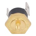 thumbnail image 1 of Temperature Switch, 5PCS Thermostat Controller Bimetal 250V M4 Thread Safe To Use  For Warmer For Water Heater, 1 of 7