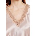 thumbnail image 3 of Robe de Nuit pour Femmes Shadowline 4503 Charming Charmeuse (Noir m), 3 of 4