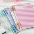 thumbnail image 4 of Clearance! beishanbush Notebooks for School Notebook Refillable Notebook and Filler Paper Notebooks College Ruled with Dividers Transparent Covers for Home School One Size Pink, 4 of 9