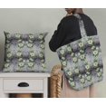 thumbnail image 5 of Soimoi Poly Georgette Fabric Leaves & Magnolia Floral Print Sewing Fabric Yard 52 Inch Wide, 5 of 5