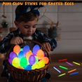 thumbnail image 4 of POPGIFTU 200 Mini Glow Sticks (1.96") &acirc;?? 8 Bright Colours, Bulk Glow-in-the-Dark Sticks for, 4 of 9