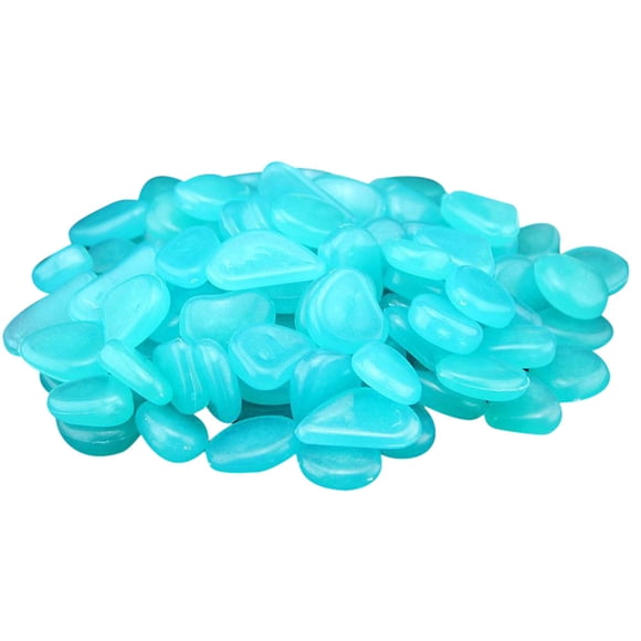 Glowing Stones for Stone Pebbles for Home Aquarium Garden Walkway 150Pcs in Dark Patio & Garden