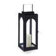 thumbnail image 1 of FRAÎCHE Spring Large Outdoor Metal Lantern, 16-in, 1 of 7