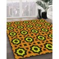 thumbnail image 3 of Ahgly Tapis Rectangulaire Lavable en Machine Intérieur Rouge Nuit, 4 Pieds x 6 Pieds, 3 of 7