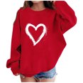 thumbnail image 3 of MKOSPLRT Chandail de la Saint-Valentin pour Enfants 1-13 Ans Manches Longues Chandails d'Automne Col Rond Chandail Graphique de Fête pour Fille Garçon 1-13 Ans, 3 of 6