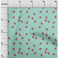 thumbnail image 1 of oneOone Cotton Poplin Fabric Raspberry Fruit Fabric Prints by Yard 56 Inch Wide, 1 of 1