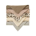 thumbnail image 1 of XZNGL 5-piece Baby Cotton Gauze Bib Set, Printed Baby Bib Set, 1 of 2