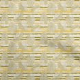 thumbnail image 1 of oneOone Silk Tabby Yellow Fabric Tropical Leaf Sewing Craft Projects Fabric Prints By Yard 42 Inch Wide, 1 of 4