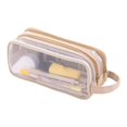 thumbnail image 2 of weibbin Double Layer Mesh Transparent Pencil Case With Large Capacity For Junior High School s High School Girls Pencil Cases For Elementary School s, 2 of 7