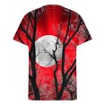 thumbnail image 5 of Styesk T-Shirts pour Homme Décontractés Mode Col Rond Chandail Imprimé T-Shirt Manches Courtes Hauts, 5 of 5