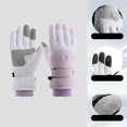 thumbnail image 4 of Winter Gloves Women Men Ski Gloves Thermal Warm Windproof Rainproof Cold Proof Ski Riding Warm Gloves Perfect for Cycling Running Hiking Freezer Work and Daily Activities, 4 of 4