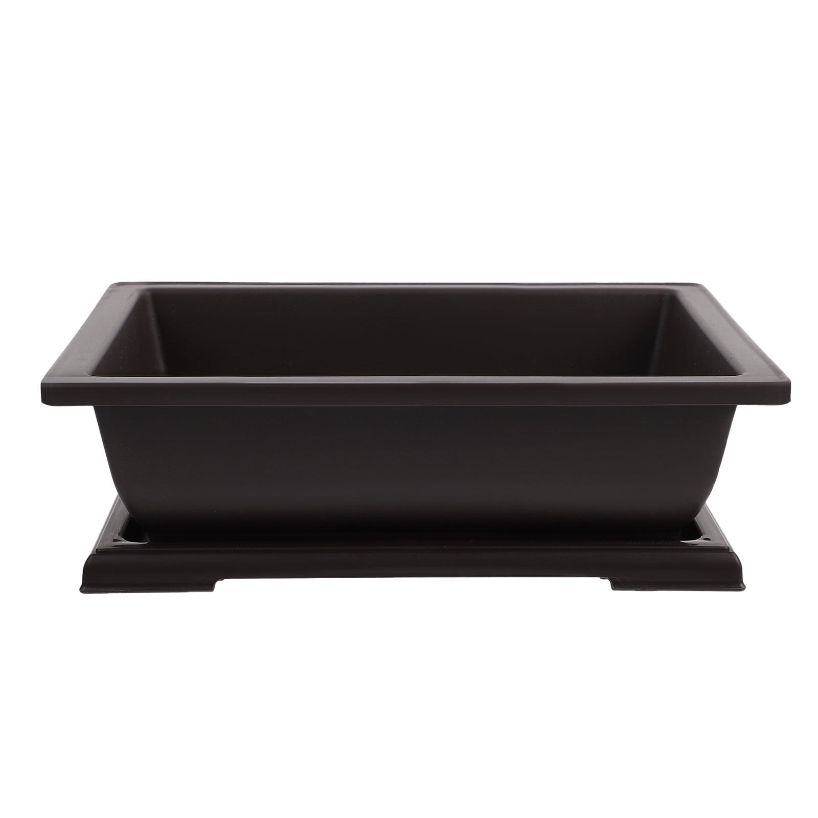 Plastic Planter Practical Flower Pot Useful Plant Pot Gardening Pot with Tray