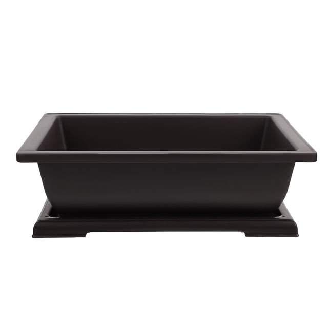MasteelfCA Plastic Planter Practical Flower Pot Useful Plant Pot Gardening Pot with Tray