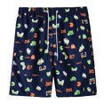 thumbnail image 1 of Dvkptbk Shorts de Bain pour Hommes Séchage Rapide Shorts de Planche Cordon Imprimé Shorts de Plage Style Vacances Shorts de Plage pour Surf, Rafting, Pêche, Randonnée, Shorts de Fête - Cadeaux de la Fête des Pères, 1 of 6