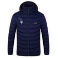thumbnail image 2 of EGNMCR Womens Plaid Shacket Jacket USB Intelligent Constant Temperature Heated Windproof Plus Size Coat For Men And Women Winter 21 Heated Jacket Coat Women Coat, 2 of 9