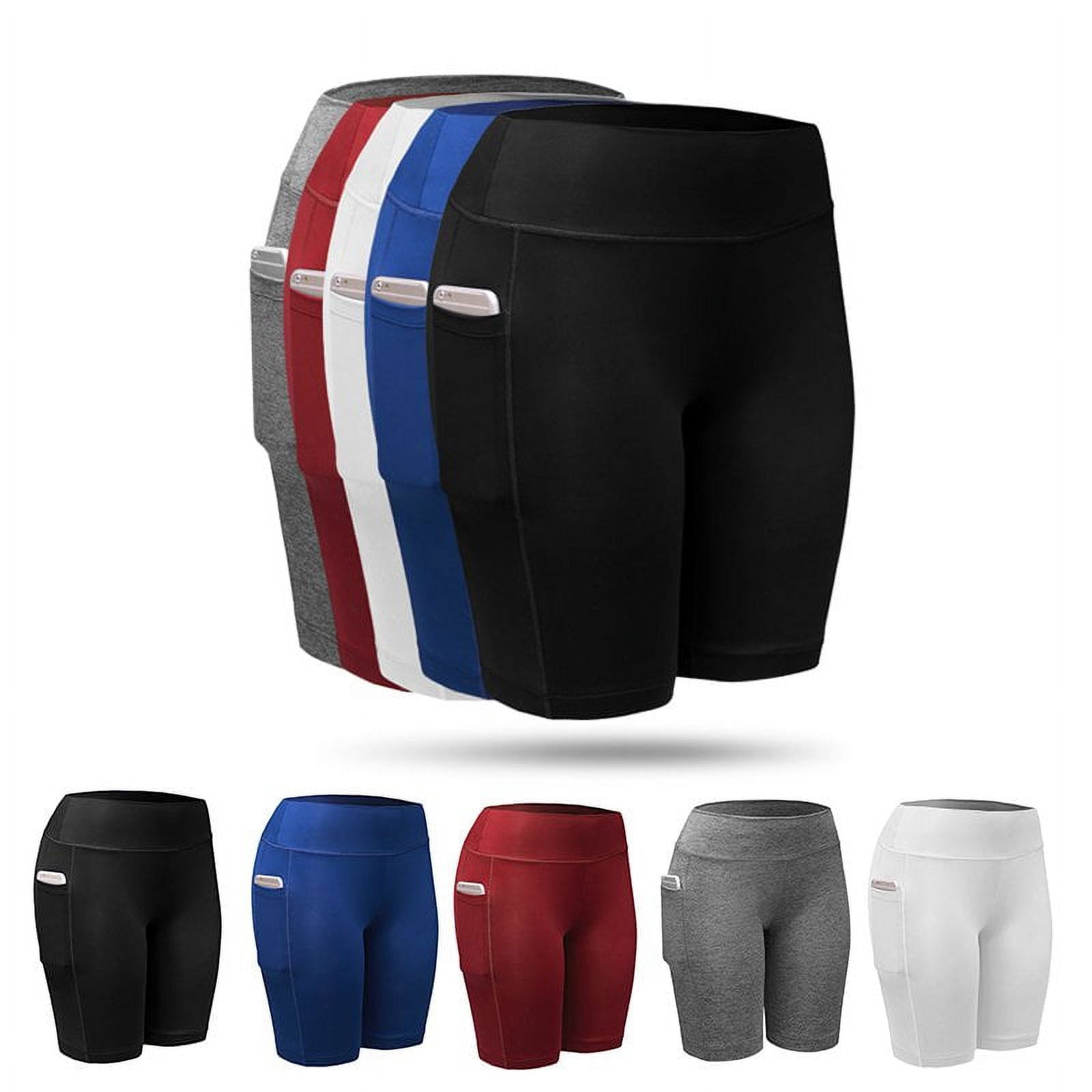 Femmes Compression Sports Shorts Athlétique Gym Fitness Running Yoga Pantalons