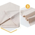 thumbnail image 4 of MIASHUI T-Shirts Garçons Filles Coton Col Rond Basique Superposition Usage Quotidien, Beige, 10-11 Ans, 4 of 8