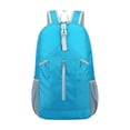 thumbnail image 2 of CxhicLuv Sac à Dos de Randonnée Pliable 12.5x18.5 Pouces Respirant, Résistant à l'Eau, Rangement Multi-Zones – Sac de Cyclisme Léger, Convient à la Randonnée, au Cyclisme, à la Course, Idéal pour les Amateurs de Sports, Bleu, 2 of 9