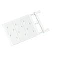 thumbnail image 1 of HBYJLZYG Extendable Plastic Wardrobe Storage Rack, Punch-Free Adjustable Cabinet Divider, Anti-Slip Load-Bearing Layered Shelf For Home Cabinet Wardrobe Bathroom Organizing, 1 of 6