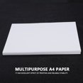 thumbnail image 1 of 50 Feuilles Papier Blanc Vierge Bricolage Imprimé à la Main Usage Polyvalent A4, 1 of 9