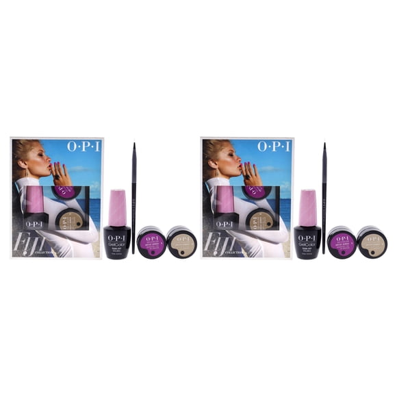 OPI Fiji GelColor and Artist Series Trio - 1 - Pack of 2 for Women 3 Pc