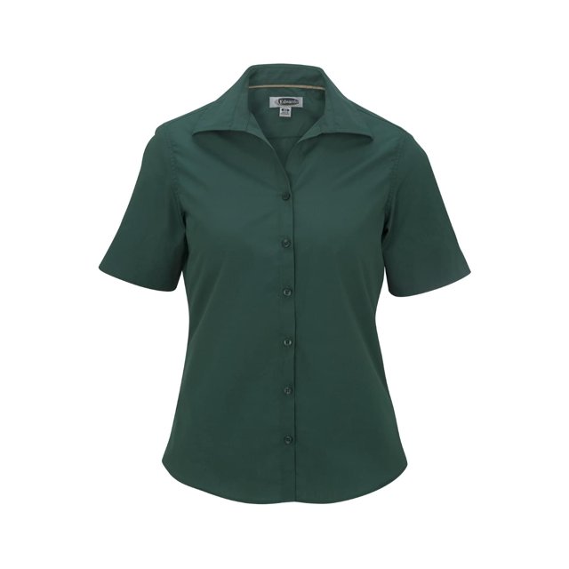 Edwards Ladies' Lightweight Short Sleeve Poplin Blouse