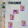 thumbnail image 1 of Magnetic Photo Frame for Wall or Fridge | ABS Plastic, No-Drill , Scratch-Resistant Clear Lens | 6.5x8.8cm | Multicolor | Waterproof, Easy Install Display Stand, 1 of 6