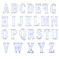 thumbnail image 4 of 5CM Large Big Alphabet Letters Cutting Dies Stencils Metal For DIY Scrapbooking HU434, 4 of 6