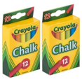 thumbnail image 2 of Crayola Couleurs Assorties à la Craie 12/paquet - 51-0816, 2 of 4