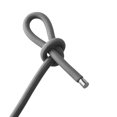 thumbnail image 2 of Modway Kaliah Aluminum Adirondack Chair Swing Patio Furniture, Charcoal, 2 of 10