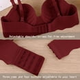 thumbnail image 3 of Timegard Seamless Bras for Women Adjustable Strap Full Support Comfort Breathable Push up Daily Bras, 3 of 6