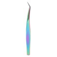 thumbnail image 2 of Lash Tweezers, Stainless Steel Eyelash Tweezers Convenient Practical  For Grafting/manicure, 2 of 8
