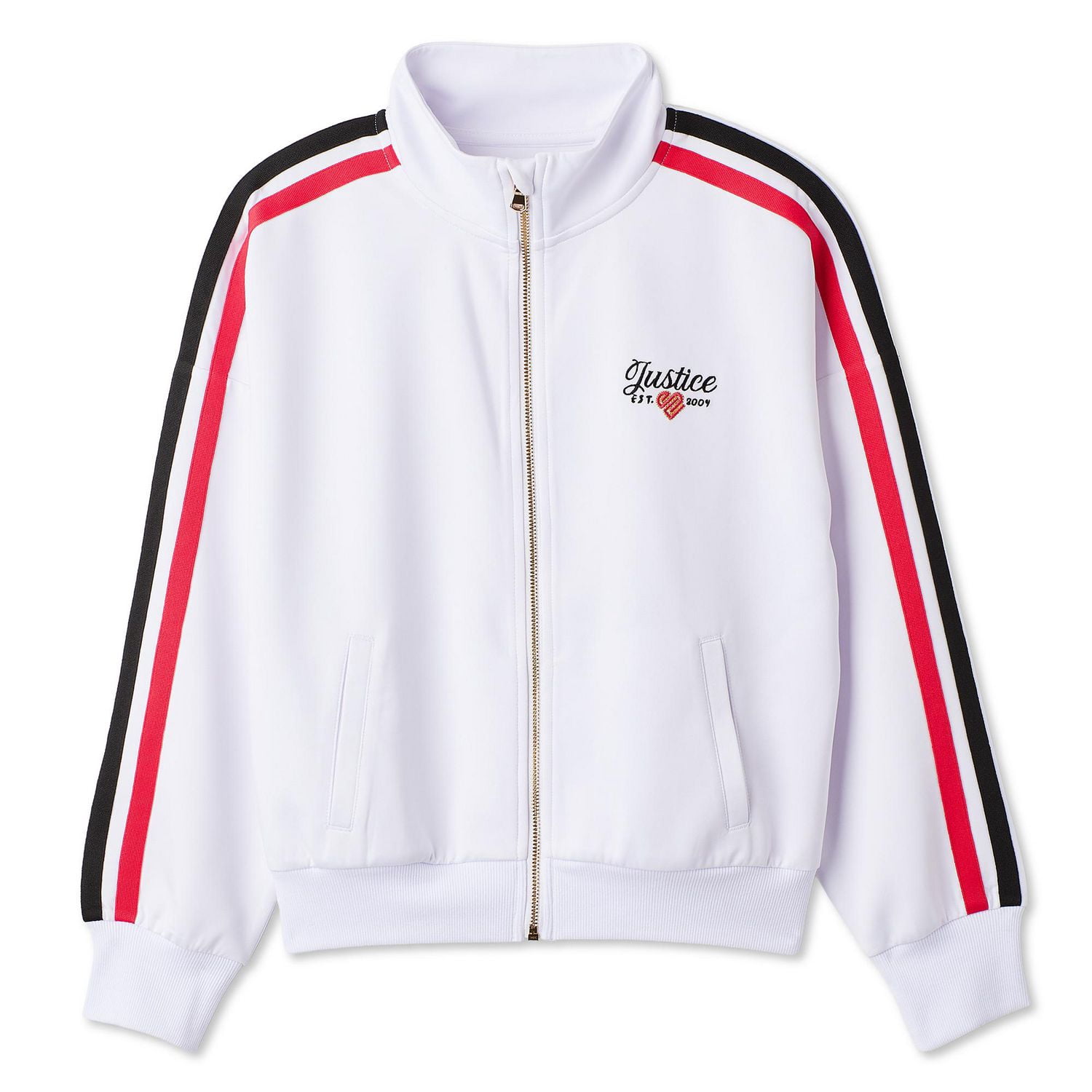 Veste en tricot doux Justice pour filles