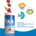 thumbnail image 2 of Natural Calm Magnesium Citrate Powder (Cherry Flavour) - Quick Absorbing - Magnesium Drink, 452g, 2 of 5