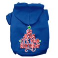 thumbnail image 1 of Go Jesus Sérigraphie Chien Hoodie Bleu L (14), 1 of 2