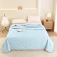 thumbnail image 1 of Summer Savings Kcavykas Soybean Fiber Refrigeration Quilt Cool Quilt Washed Cotton Quilt Core Single Machine Washable Thin Quilt, 1 of 8