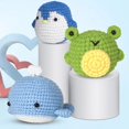 thumbnail image 2 of 3pcs/Set Handmade Doll Crochet Kit For Beginners Penguin Sewing Material Package Hand Knitting For Kids Adults Crochet Lovers, 2 of 6