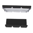 thumbnail image 1 of Swing Cushion Cover Set Replacement Dustproof + Swing Seat Cover Black, 1 of 8